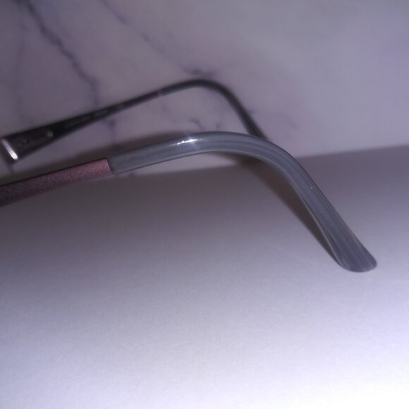 Oscar De La Renta Shiny Rose Rectangle Frame Glasses OSL 501-234 - Picture 4 of 12